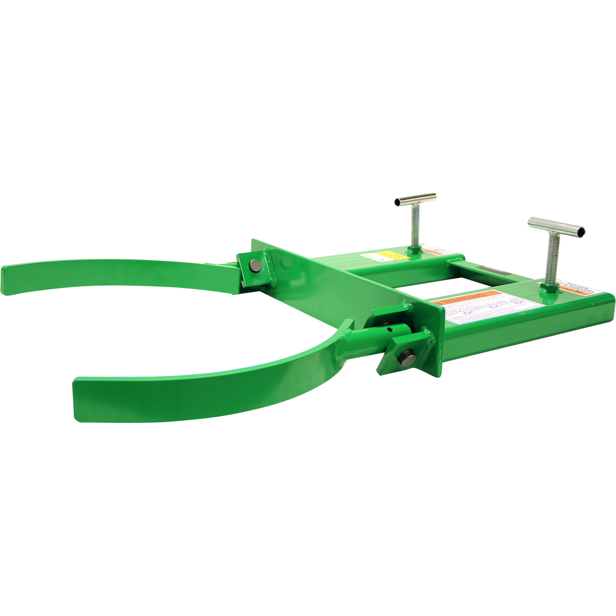 Valley Craft Steel Drum Grabber Forklift Attachment , Economy, 800-Lb. Capacity, For Use w/55 Gallon Steel Drums, Model# F87398A2